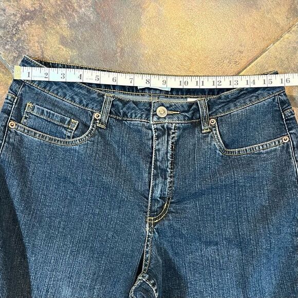 Coldwater Creek Women’s Blue Denim Natural Fit Jeans 12 - Picture 2 of 9